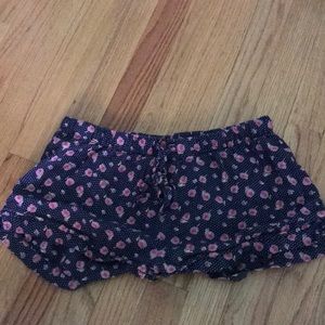 Floral Pajama Shorts